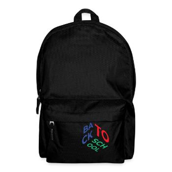 Back to School - Backpack - black - Front