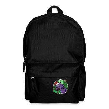 Weihnachten Affreux Noël Noël Hippopotame - Sac à dos - noir - Devant