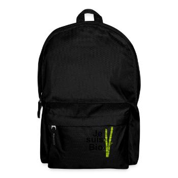 Je suis bio - Sac à dos - noir - Devant