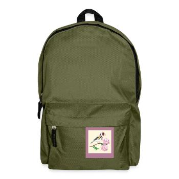240102 Bird 3 - Backpack - olive green - Front