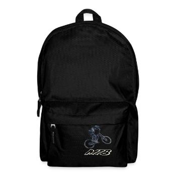 Downhill mountain biking - Backpack - black - Front