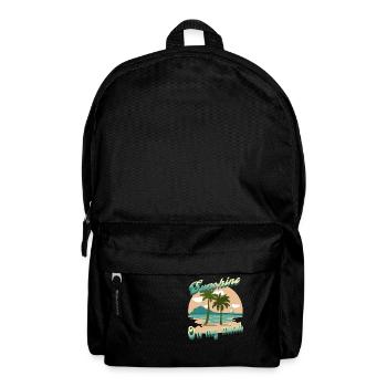Rêver du soleil - Sac à dos - noir - Devant
