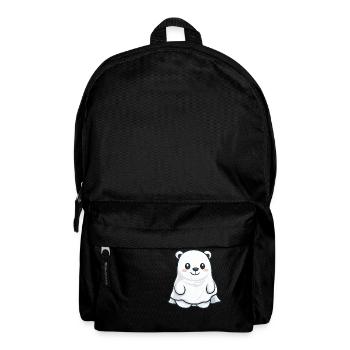 Eisbär Halloween Lustig Geist - Rucksack - Schwarz - Vorne