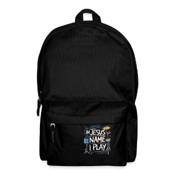 Tambours pour Jésus - Sac à dos - noir - Devant