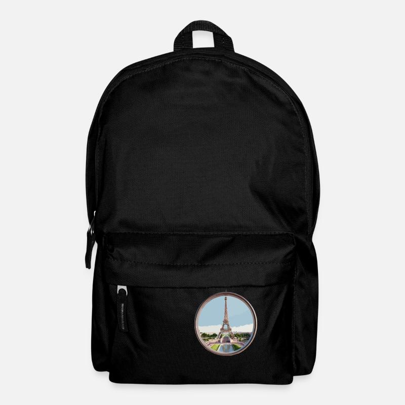 Eiffelturm - Rucksack - Schwarz