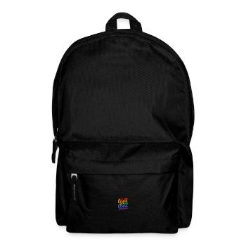 LGBT Liebe für Alle Schwule Lesben Bi Geschenk - Rucksack - Schwarz - Vorne