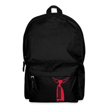 rentner - Rucksack - Schwarz - Vorne