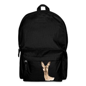 Roe deer - Backpack - black - Front