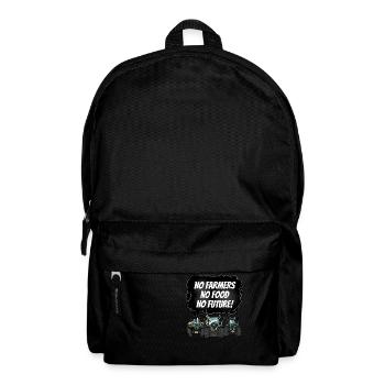 vert alimentaire F - Sac à dos - noir - Devant