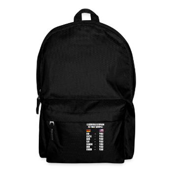 Deutsch lernen kann so einfach sein - Englisch - Rucksack - Schwarz - Vorne