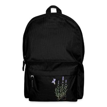 Lavendel - Rucksack - Schwarz - Vorne