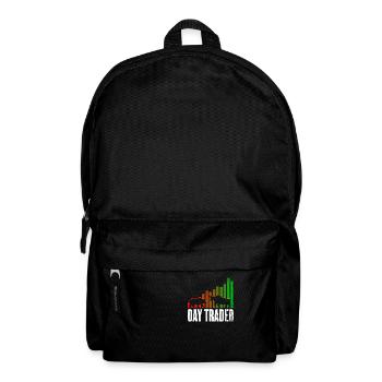 Day trading - trading - Backpack - black - Front