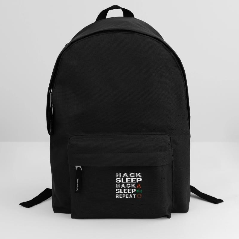 Hacker Hacking Programming Computer Backpack
