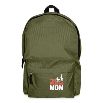 La maman de la marche - Sac à dos - vert olive - Devant