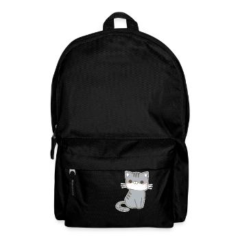 Kawaii Chat - Sac à dos - noir - Devant