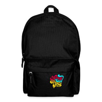 Mens Nice Vintage Offiziell Nichts als gute Stimmung - Rucksack - Schwarz - Vorne