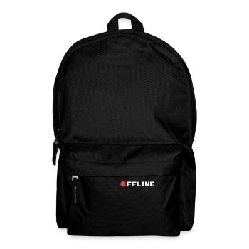 Offline Kein Empfang Signal Internet Verbindung - Rucksack - Schwarz - Vorne