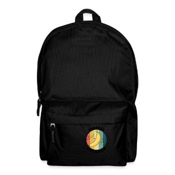 Fruits Delicious Banana Musiknoten - Rucksack - Schwarz - Vorne