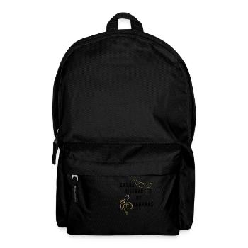 Distrait par les bananes Délicieux fruits - Sac à dos - noir - Devant