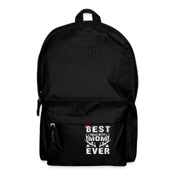 Bestes Weihnachten mit Mama aller Zeiten - Rucksack - Schwarz - Vorne