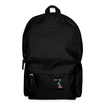 Robotertechnik, Mechaniker, Elektronik - Rucksack - Schwarz - Vorne