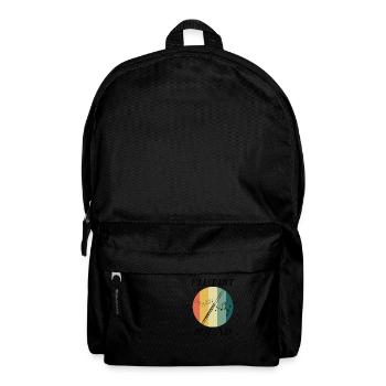 Flutist Squad Musician Orchestra Konzertflöte - Rucksack - Schwarz - Vorne
