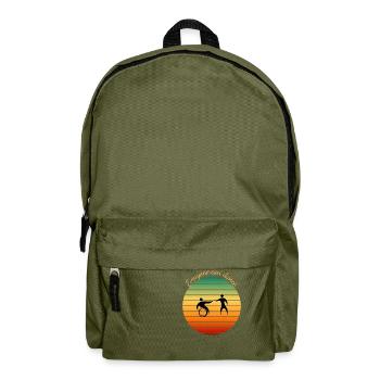 Tout le monde peut danser - Sac à dos - vert olive - Devant