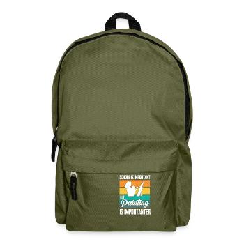 Maler und Lackierer, der Beste und Nervigste Beruf - Rucksack - Olivgrün - Vorne
