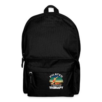 Meditation, Zen Yoga and Pilates - Backpack - black - Front