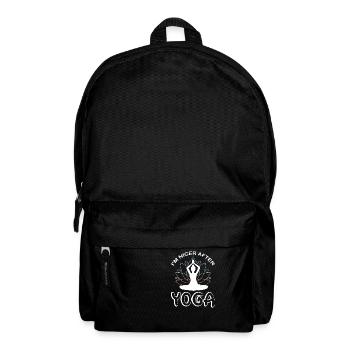Méditation, Zen Yoga et Pilates - Sac à dos - noir - Devant