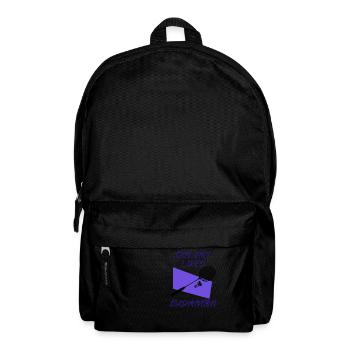 Badminton Player Shuttlecock Badminton Player - Backpack - black - Front