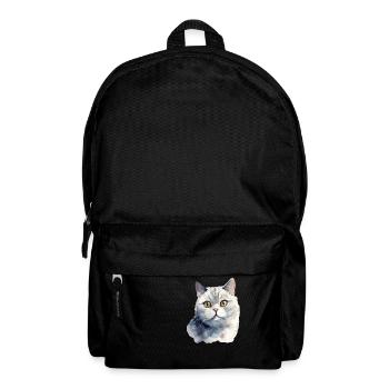 Britisch Kurzhaar Wasserfarben - Rucksack - Schwarz - Vorne