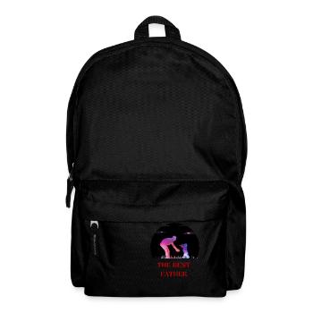 Bester Papa - Rucksack - Schwarz - Vorne