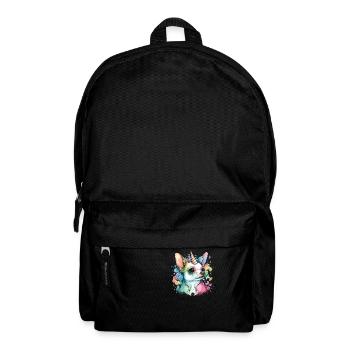 Chihuahua | Colourful Rainbow LGBTQ Unicorn - Backpack - black - Front