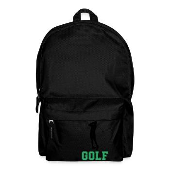 golf - Rucksack - Schwarz - Vorne