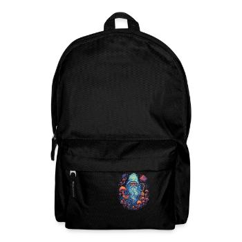 Mushroom | Fantasy Pilze Wald Natur Goa Festival - Rucksack - Schwarz - Vorne