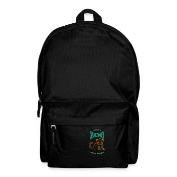 Life is a Zoo Stay Weird - Backpack - black - Front