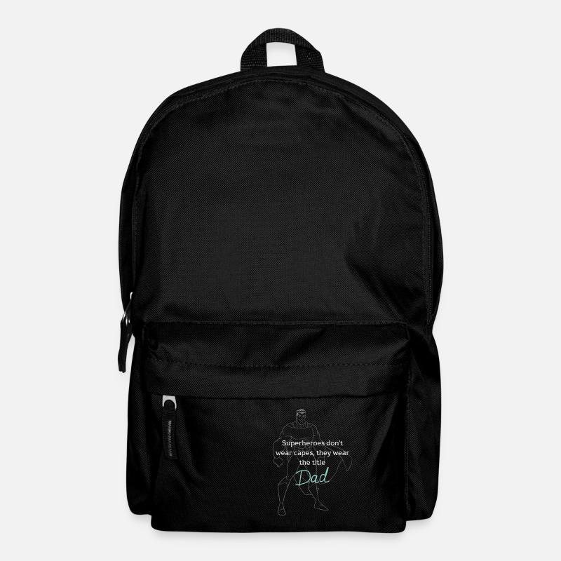 Superhero Dad - Backpack - black