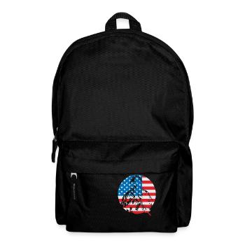 Army War Military Uniform Force Soldier Camouflage - Backpack - black - Front