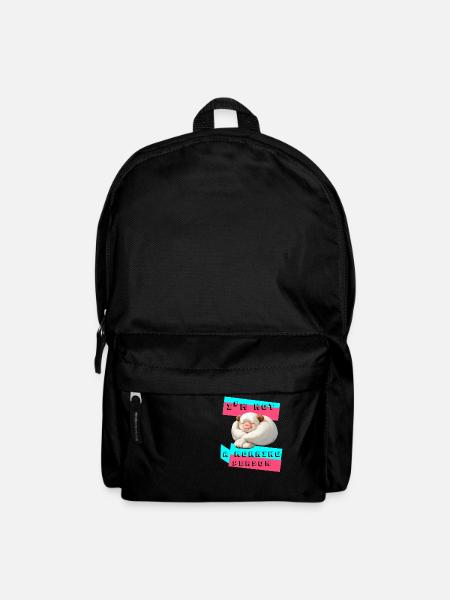I m not morning - Backpack - black