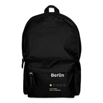 Berlin 1star - Rucksack - Schwarz - Vorne