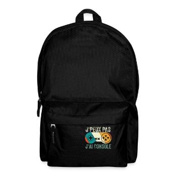 J'Peux Pas J'Ai Console - Sac à dos - noir - Devant