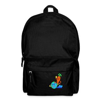 Erde - Rucksack - Schwarz - Vorne