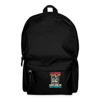 Jahrgang | Klassisch | Klassisch | Alt - Rucksack - Schwarz - Vorne