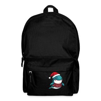 Wal Weihnachten - Rucksack - Schwarz - Vorne