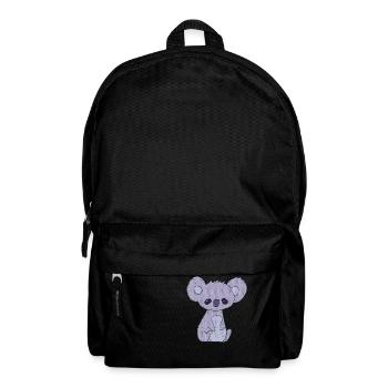 Koala Violet - Sac à dos - noir - Devant