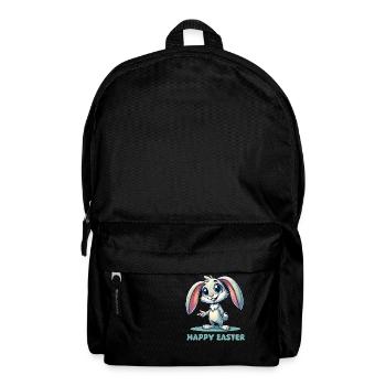 Bunny Comic Easter Bunny - Backpack - black - Front