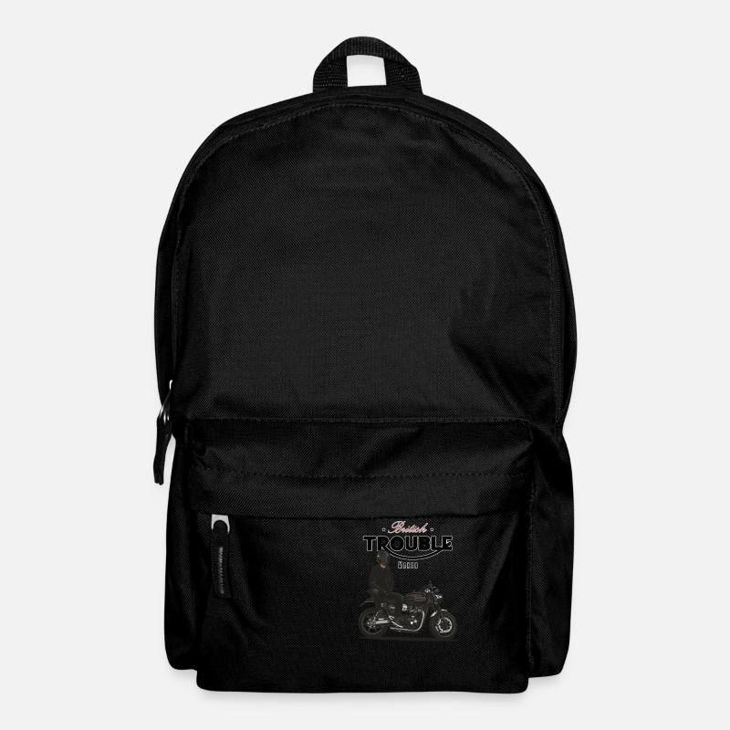 Modern Classic // Custom // Motorcycle - Backpack - black