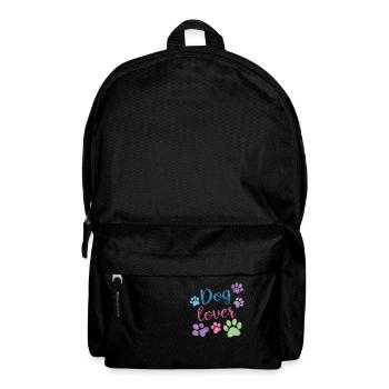 Amoureux des chiens - Sac à dos - noir - Devant