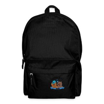 Wombat Squad Cute Rodent Wildlife Animals - Backpack - black - Front